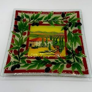 Peggy Karr Fused Glass Tray